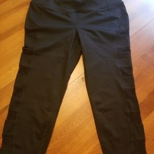 Torrid active leggings with mesh cutouts